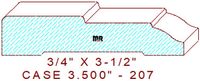 Door/Window Casing 3-1/2" - 207