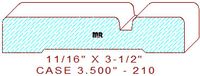 Door/Window Casing 3-1/2" - 210