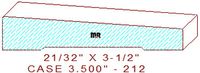 Door/Window Casing 3-1/2" - 212 Door/Window Casing 3-1/2" - 212