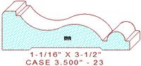 Door/Window Casing 3-1/2" - 23