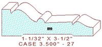 Door/Window Casing 3-1/2" - 27 Door/Window Casing 3-1/2" - 27