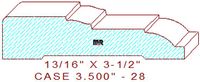 Door/Window Casing 3-1/2" - 28