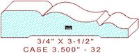 Door/Window Casing 3-1/2" - 32