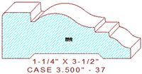 Door/Window Casing 3-1/2" - 37 Door/Window Casing 3-1/2" - 37