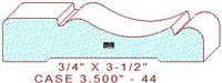 Door/Window Casing 3-1/2" - 44 Door/Window Casing 3-1/2" - 44