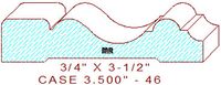 Door/Window Casing 3-1/2" - 46
