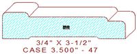 Door/Window Casing 3-1/2" - 47