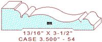 Door/Window Casing 3-1/2" - 54 Door/Window Casing 3-1/2" - 54