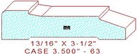 Door/Window Casing 3-1/2" - 63 Door/Window Casing 3-1/2" - 63