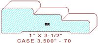 Door/Window Casing 3-1/2" - 70