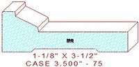 Door/Window Casing 3-1/2" - 75 Door/Window Casing 3-1/2" - 75