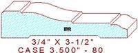 Door/Window Casing 3-1/2" - 80
