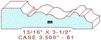 Door/Window Casing 3-1/2" - 81 Door/Window Casing 3-1/2" - 81