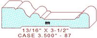 Door/Window Casing 3-1/2" - 87 Door/Window Casing 3-1/2" - 87