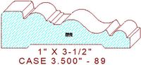Door/Window Casing 3-1/2" - 89 Door/Window Casing 3-1/2" - 89