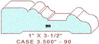 Door/Window Casing 3-1/2" - 90 Door/Window Casing 3-1/2" - 90
