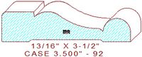 Door/Window Casing 3-1/2" - 92