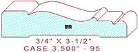 Door/Window Casing 3-1/2" - 95 Door/Window Casing 3-1/2" - 95