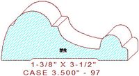 Door/Window Casing 3-1/2" - 97 Door/Window Casing 3-1/2" - 97