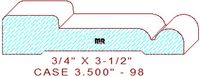 Door/Window Casing 3-1/2" - 98 Door/Window Casing 3-1/2" - 98