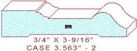 Door/Window Casing 3-9/16" - 2 Door/Window Casing 3-9/16" - 2