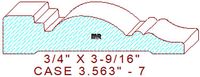 Door/Window Casing 3-9/16" - 7 Door/Window Casing 3-9/16" - 7
