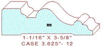 Door/Window Casing 3-5/8" - 12 Door/Window Casing 3-5/8" - 12
