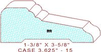 Door/Window Casing 3-5/8" - 15 Door/Window Casing 3-5/8" - 15