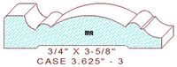 Door/Window Casing 3-5/8" - 3 Door/Window Casing 3-5/8" - 3
