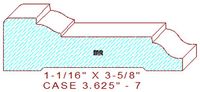 Door/Window Casing 3-5/8" - 7 Door/Window Casing 3-5/8" - 7