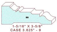 Door/Window Casing 3-5/8" - 9