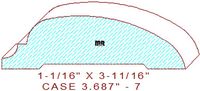 Door/Window Casing 3-11/16" - 7 Door/Window Casing 3-11/16" - 7