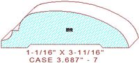 Door/Window Casing 3-11/16" - 7