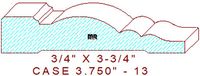 Door/Window Casing 3-3/4" - 13 Door/Window Casing 3-3/4" - 13