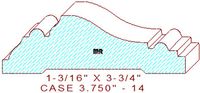 Door/Window Casing 3-3/4" - 14 Door/Window Casing 3-3/4" - 14