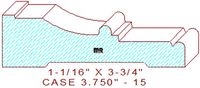 Door/Window Casing 3-3/4" - 15 Door/Window Casing 3-3/4" - 15