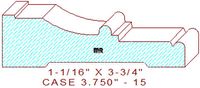 Door/Window Casing 3-3/4" - 15