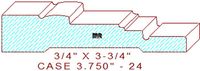 Door/Window Casing 3-3/4" - 24 Door/Window Casing 3-3/4" - 24