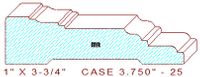 Door/Window Casing 3-3/4" - 25 Door/Window Casing 3-3/4" - 25