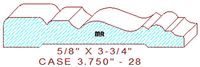 Door/Window Casing 3-3/4" - 28 Door/Window Casing 3-3/4" - 28