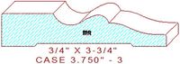 Door/Window Casing 3-3/4" - 3