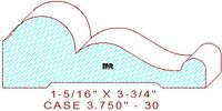 Door/Window Casing 3-3/4" - 30 Door/Window Casing 3-3/4" - 30