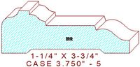 Door/Window Casing 3-3/4" - 5