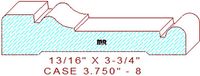 Door/Window Casing 3-3/4" - 8 Door/Window Casing 3-3/4" - 8