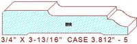 Door/Window Casing 3-13/16" - 5 Door/Window Casing 3-13/16" - 5