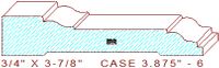 Door/Window Casing 3-7/8" - 6 Door/Window Casing 3-7/8" - 6