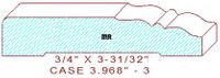 Door/Window Casing 3-31/32" - 3