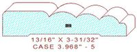 Door/Window Casing 3-31/32" - 5