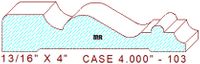 Door/Window Casing 4" - 103