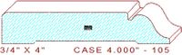 Door/Window Casing 4" - 105 Door/Window Casing 4" - 105